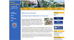 Desktop Screenshot of leichlingen.de